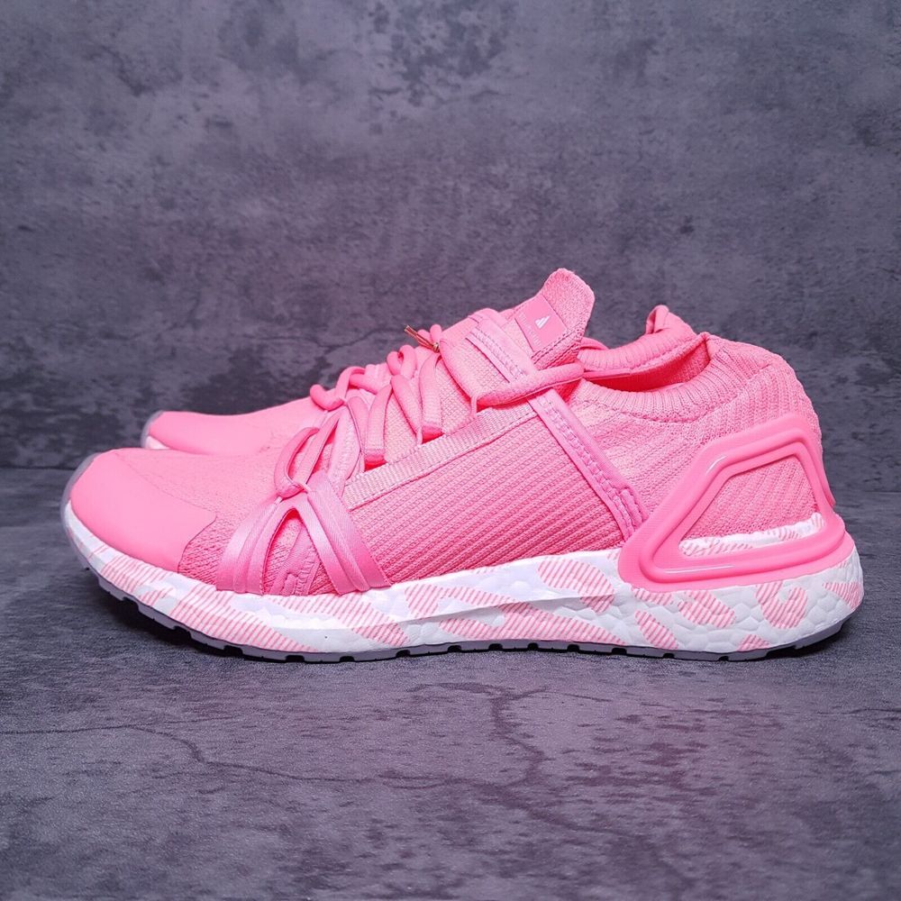 ADIDAS X Stella McCartney UltraBoost‎ 20 Running Shoes Womens 8.5 Pink Glow NBY